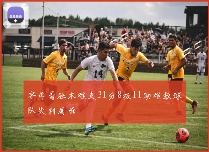 字母哥独木难支31分8板11助难救球队失利局面